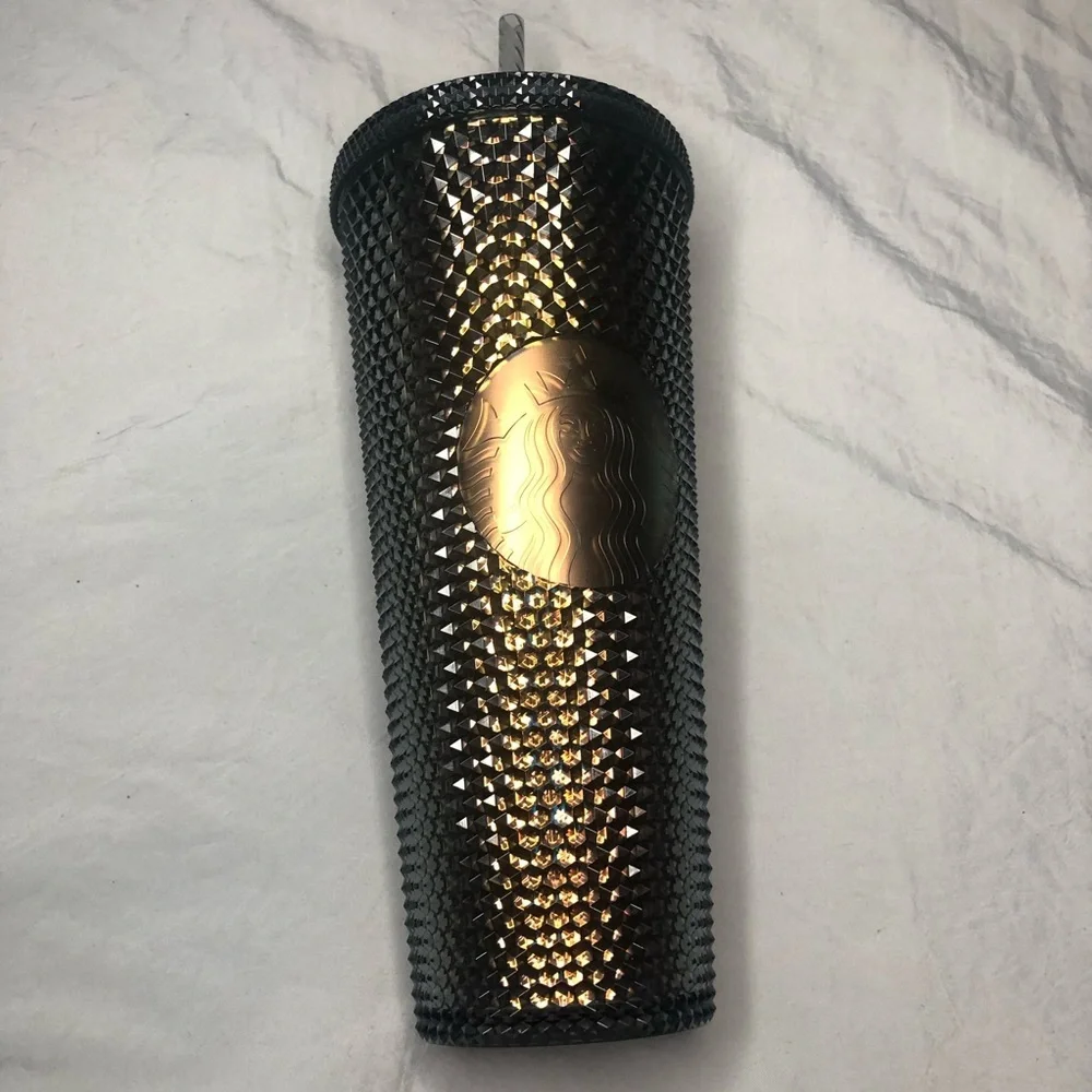 Starbucks dark bling unicorn tumbler